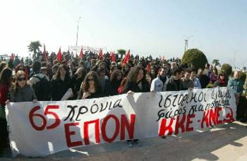 Αποψη από την εκδήλωση στη Θεσσαλονίκη