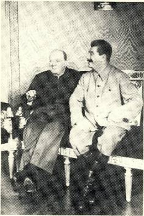 1942. Στάλιν και Τσόρτσιλ στο Κρεμλίνο