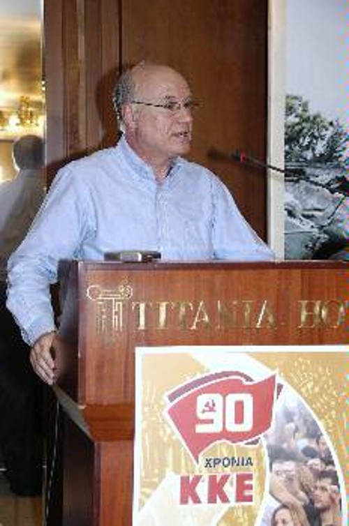 Ο Γερ. Παπαδόπουλος, αντιπρόεδρος του ΟΑΣΠ