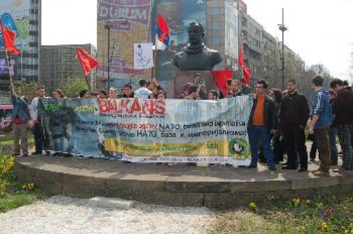 Από το καραβάνι αλληλεγγύης της ΠΟΔΝ στα Βαλκάνια