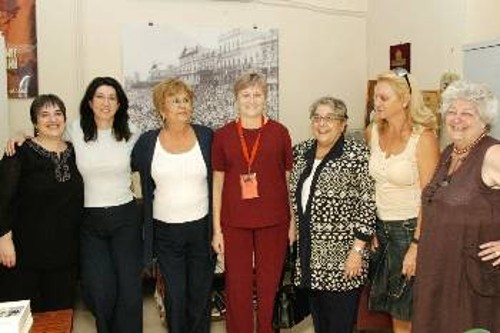 Από τη συνάντηση με την Ομοσπονδία Γυναικών Ελλάδας