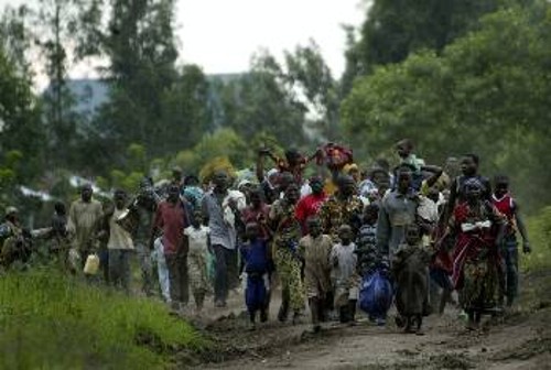 Για μία ακόμη φορά, οι Κογκολέζοι γίνονται πρόσφυγες στην ίδια τους τη χώρα...