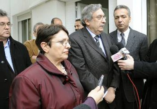 Από τη χτεσινή συνάντηση αντιπροσωπείας του ΚΚΕ στην πρεσβεία της Παλαιστινιακής Αρχής στην Αθήνα