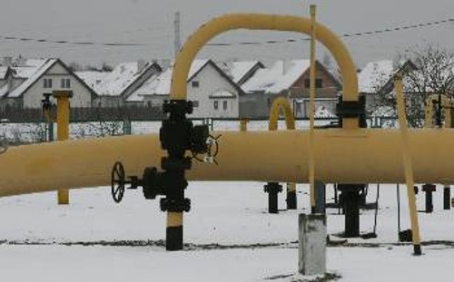 Οι αγωγοί φυσικού αερίου της Ρωσίας στην Ουκρανία