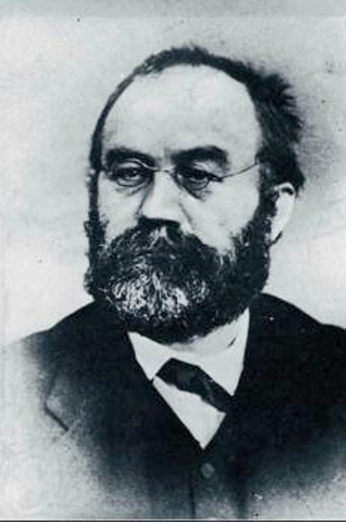 Ο Φρίντριχ Αντολφ Ζόργκε, (1828-1906), εξόριστος στις ΗΠΑ μετά τη γερμανική επανάσταση του 1848, δραστήριο στέλεχος της Διεθνούς, ήταν ένας απο τους ιδρυτές της βορειοαμερικάνικηςκεντρικής επιτροπής της ένωσης το 1870