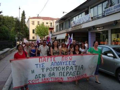 Πρωτοστατώντας στην πάλη των εργαζομένων στην «Καριπίδης» το σωματείο ανέδειξε τη δύναμη της ταξικής αλληλεγγύης