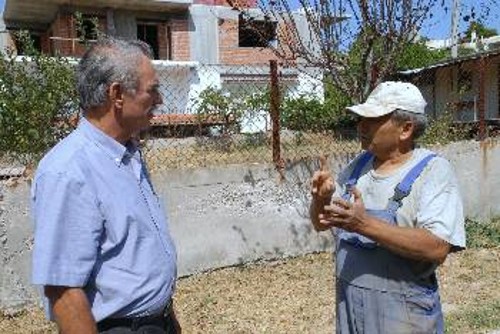 Κάτοικος της περιοχής μιλά στον Σπύρο Χαλβατζή για τον όλεθρο που έζησε