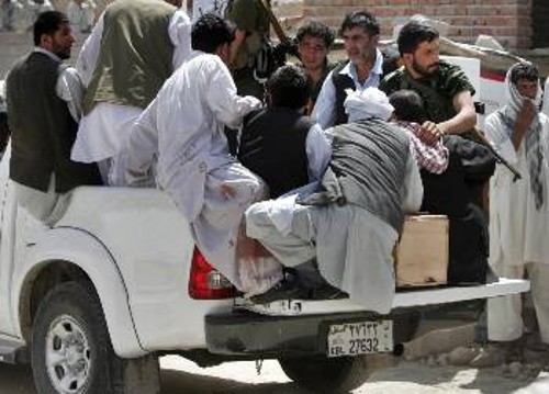 Ο «αντιτρομοκρατικός» πόλεμος ματώνει καθημερινά τον αφγανικό λαό