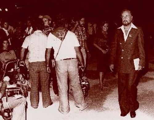 Στο 2ο Φεστιβάλ ΚΝΕ - «Οδηγητή», 1976