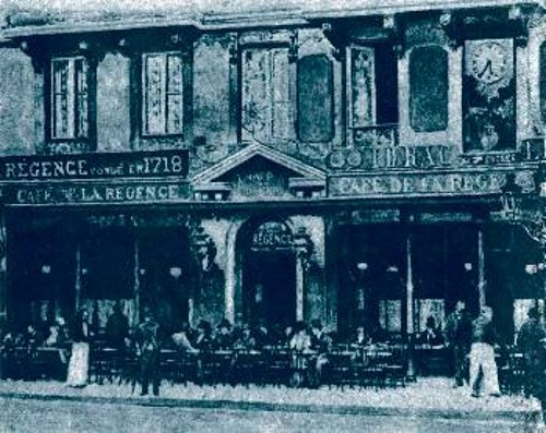 Το παλιό «Cafe de la Regence» στο Παρίσι, όπου συναντιόνταν ο Καρλ Μαρξ και ο Φρίντριχ Ενγκελς το 1844
