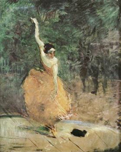 «Η Ισπανίδα χορεύτρια», 1888, λάδι σε πανί