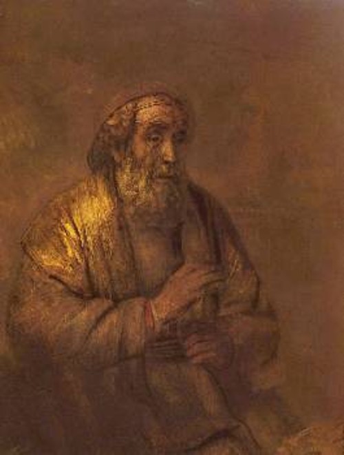 Ο Ομηρος, πίνακας του Ρεμπράντ