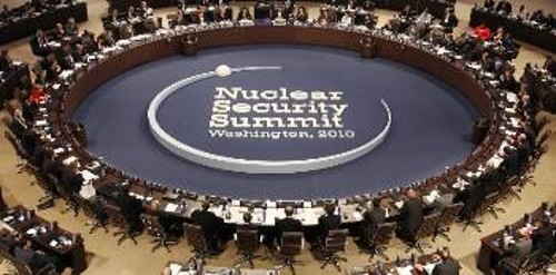Από τις εργασίες της υποκριτικής «Διάσκεψης για την πυρηνική ασφάλεια»