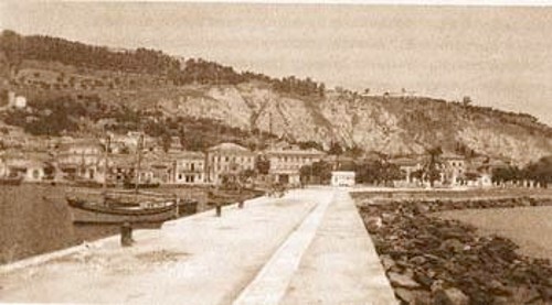 Αποψη της πόλης της Ζακύνθου, στα χρόνια του μεσοπολέμου