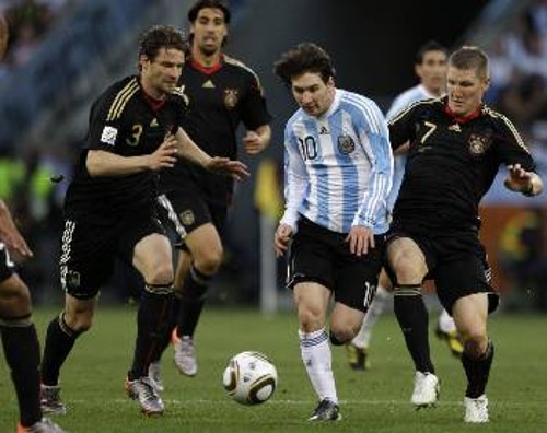 Η κούραση του, ίσως καλύτερου παίκτη στον Κόσμο αυτήν τη στιγμή, Αργεντινού Μέσι, ήταν εμφανέστατη στα γήπεδα της Νότιας Αφρικής