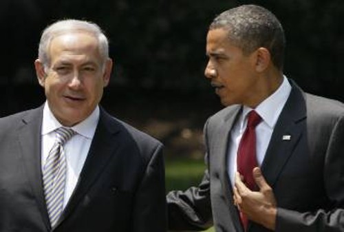 οι Πρόεδροι του Ισραήλ και των ΗΠΑ συναντήθηκαν, προσπαθώντας να ισορροπήσουν τα συμφέροντά τους κόντρα στους λαούς