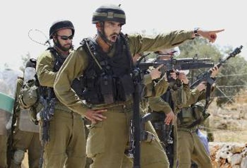 Ο κατοχικός ισραηλινός στρατός συνεχίζει τις προκλήσεις