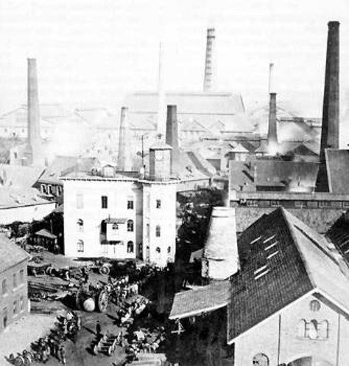 Εργοστάσια στο Εσεν της Γερμανίας, 1864