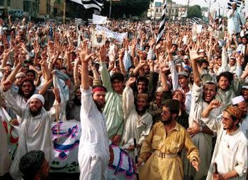 Διαδήλωση στο Καράτσι