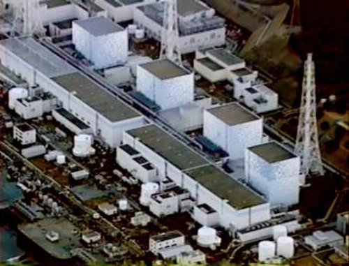 Οψη του εργοστασίου παραγωγής πυρηνικής ενέργειας Φουκουσίμα Νταΐτσι πριν την καταστροφή...