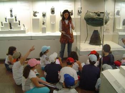 Εκπαιδευτικό πρόγραμμα στο Αρχαιολογικό Μουσείο Ολυμπίας