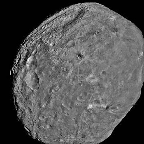 Ο αστεροειδής Εστία, όπως φωτογραφήθηκε από την κάμερα της «Χαραυγής»