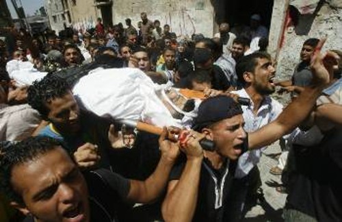 Θύμα της επίθεσης των Ισραηλινών στη Ράφα