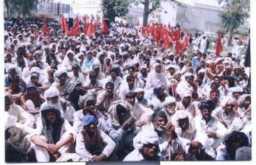 Η διαδήλωση στο Πακιστάν