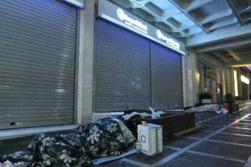 Οι άστεγοι πολλαπλασιάζονται και στην Αθήνα