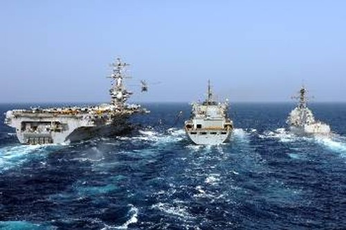 Η υπερσυγκέντρωση ΝΑΤΟικών και άλλων στρατιωτικών δυνάμεων στην Αν. Μεσόγειο, προμηνύει επικίνδυνες εξελίξεις στην ευρύτερη γειτονιά μας