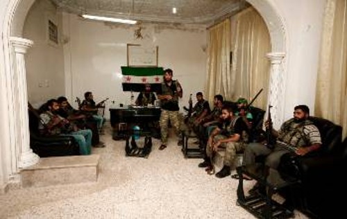 Ενοπλοι που στηρίζονται στους ιμπεριαλιστές βρίσκονται στο Χαλέπι όπου επιχειρούν να το αξιοποιήσουν ως «εφαλτήριο»