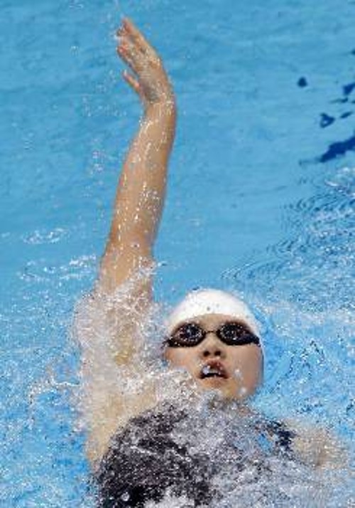 Αντιδράσεις έχει ξεσηκώσει με τις επιδόσεις της η Κινέζα κολυμβήτρια Γε Σιγουέν