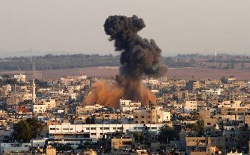 Από το ισραηλινό σφυροκόπημα της Γάζας