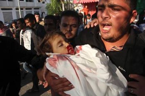 Ενα από τα πολλά θύματα της νέας βαρβαρότητας των Ισραηλινών