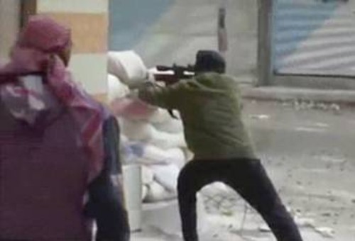 Από τις μάχες στα περίχωρα της Δαμασκού μεταξύ μισθοφόρων και του συριακού στρατού