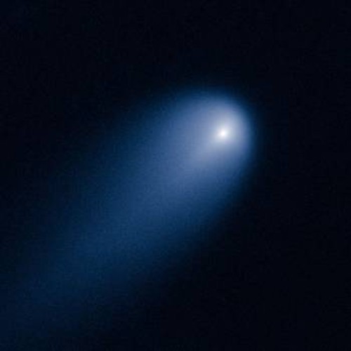 Ο κομήτης ISON, όπως φωτογραφήθηκε από το τροχιακό τηλεσκόπιο Χαμπλ στις 10 Απρίλη, όταν βρισκόταν ελάχιστα πιο κοντά από τον Δία, σε απόσταση 618 εκατομμυρίων χιλιομέτρων από τον Ηλιο