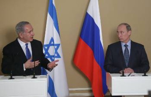 Από τη συνάντηση στη Μόσχα των Προέδρων Ισραήλ και Ρωσίας