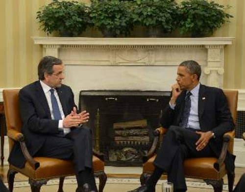 Ομπάμα και Σαμαράς συζήτησαν τον Αύγουστο και το Κυπριακό. Τα διχοτομικά σχέδια ξεδιπλώνονται βήμα - βήμα