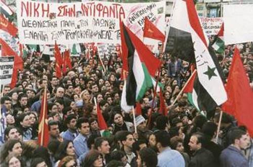 Από την προχτεσινή συναυλία αλληλεγγύης στον παλαιστινιακό λαό στην Αθήνα