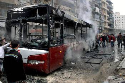 Από τις μάχες στο Χαλέπι παραμονή Πρωτοχρονιάς