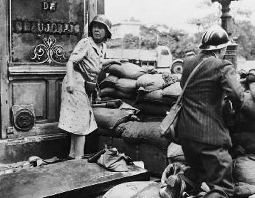 Από την μάχη για την απελευθέρωση του Παρισιού, Αυγουστος 1944