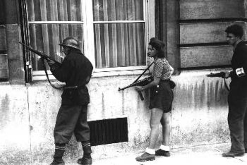 Από τη μάχη για την απελευθέρωση του Παρισιού, Αύγουστος 1944