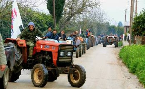 Από κινητοποίηση αγροτών στην Αργολίδα