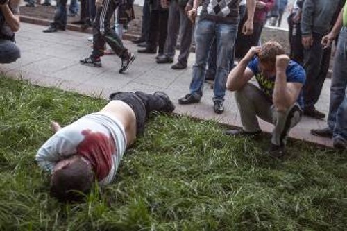 Νεκρός στο Κρασνοαρμεΐσκ από πυρά φασιστών