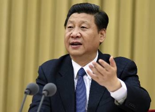 Ο Πρόεδρος της Κίνας, Σι Τζινπίνγκ