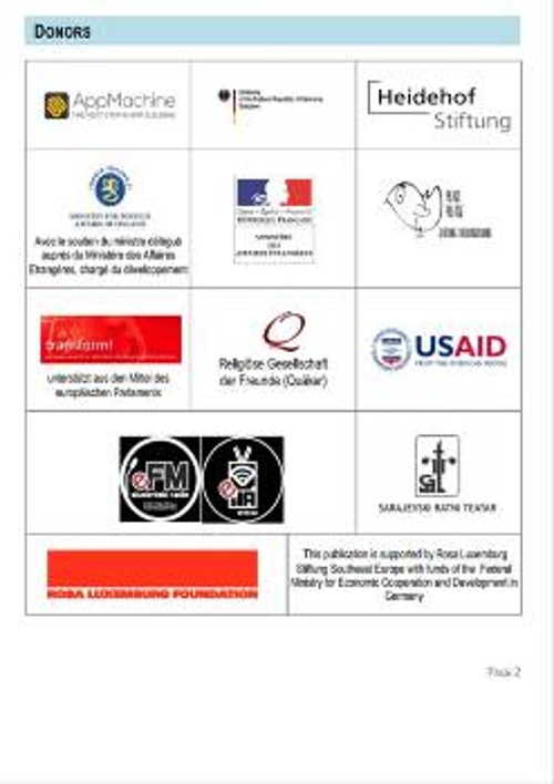 Η λίστα των «δωρητών» στις εκδηλώσεις που διοργάνωσε ο ΣΥΡΙΖΑ και το λεγόμενο «Κόμμα της Ευρωπαϊκής Αριστεράς» (ΚΕΑ) με την επωνυμία «Σεράγεβο 2014». Κρατικοί οργανισμοί και υπηρεσίες ιμπεριαλιστικών δυνάμεων φιγουράρουν μεταξύ άλλων στη συγκεκριμένη λίστα