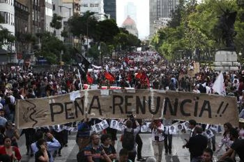 Από μεγάλη διαδήλωση στην Πόλη του Μεξικού κατά της κρατικής καταστολής