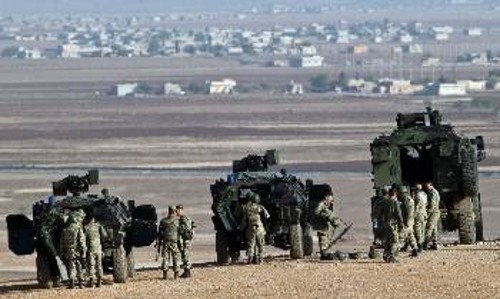 Στα σύνορα ο τουρκικός στρατός είναι σε ετοιμότητα