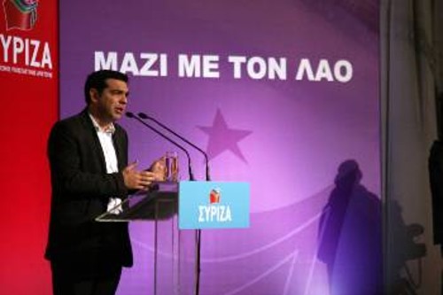 «Μαζί με το λαό» ο ΣΥΡΙΖΑ... για την «πλατιά συναίνεση» στους αντιλαϊκούς στόχους του κεφαλαίου