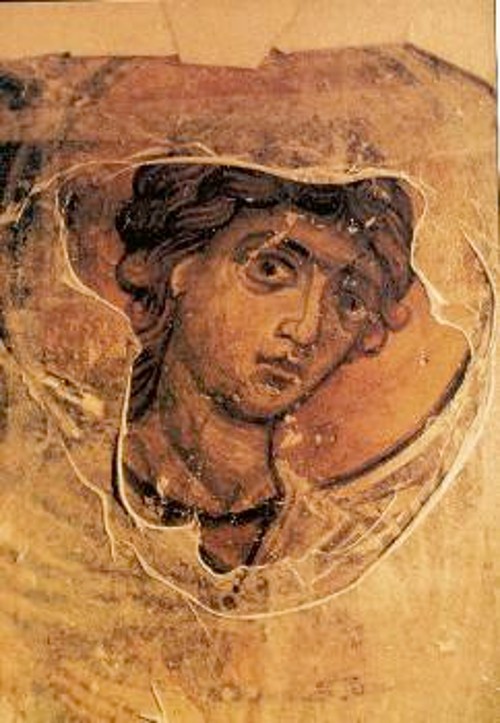Κεφαλή αγγέλου από τον τρούλο του ναού του Αγίου Θεμωνιανού στη Λύση της Κύπρου (13ος αιών). Λεηλατήθηκε και πουλήθηκε στο εξωτερικό. Ελπίζουμε το έγκλημα του «Αττίλα» να απασχολήσει έστω τις επόμενες διασκέψεις της ΟΥΝΕΣΚΟ 